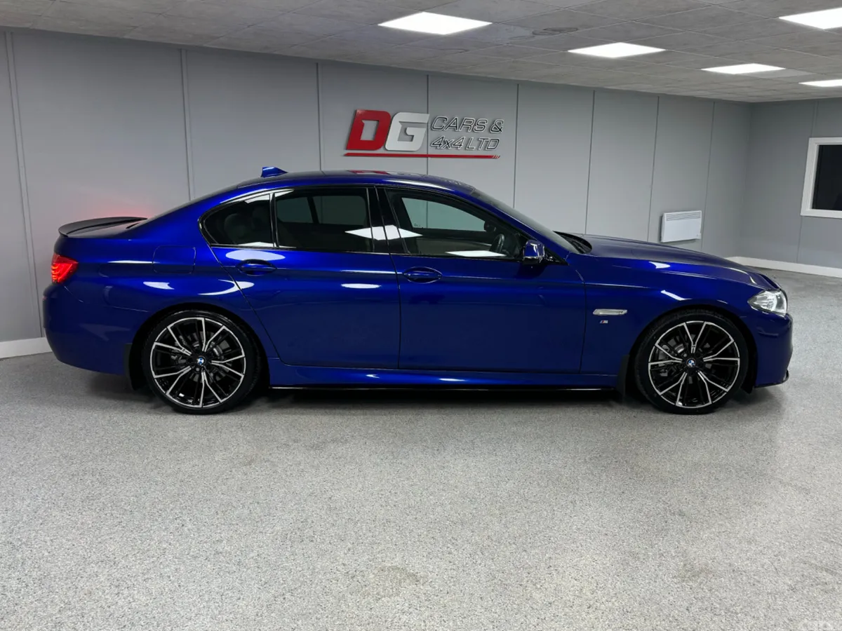 BMW 5-Series Saloon, Diesel, 2016, Blue