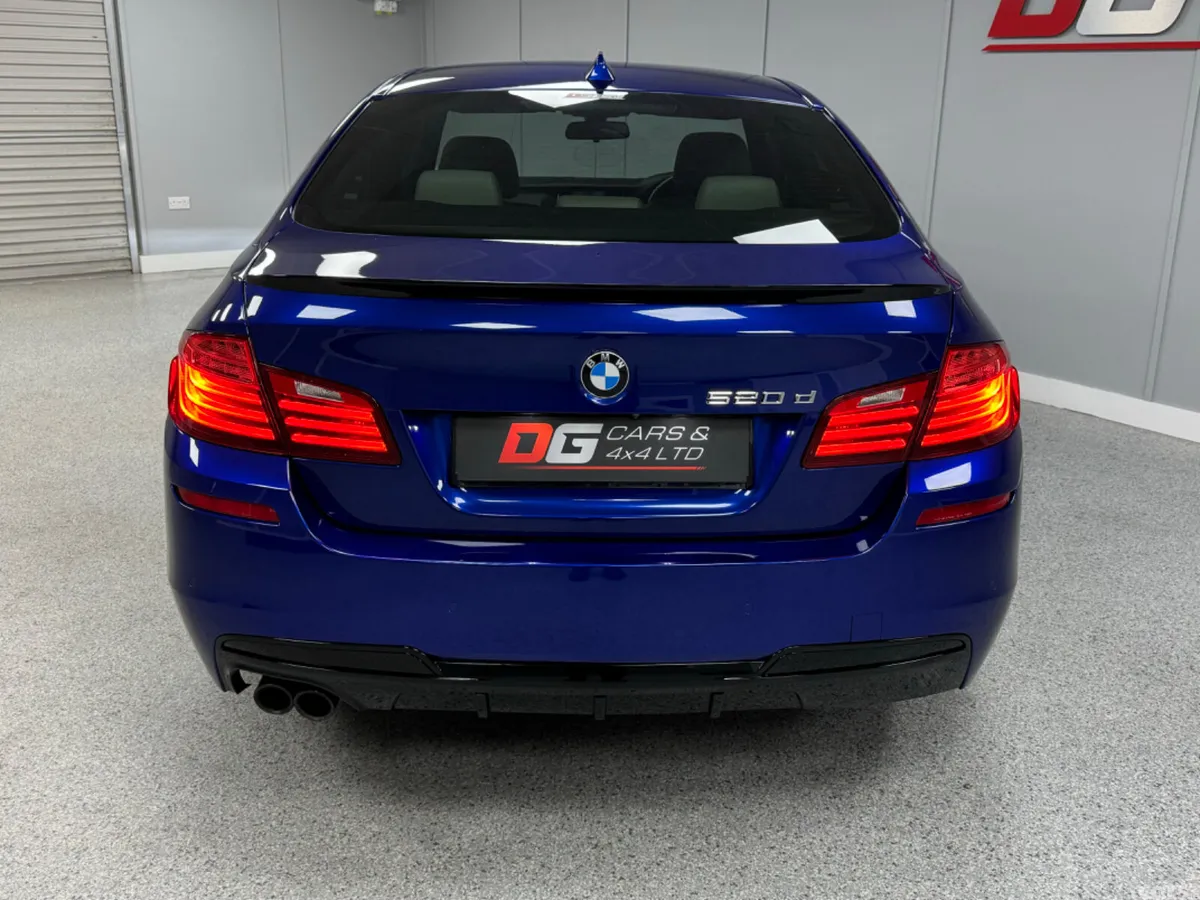 BMW 5-Series Saloon, Diesel, 2016, Blue