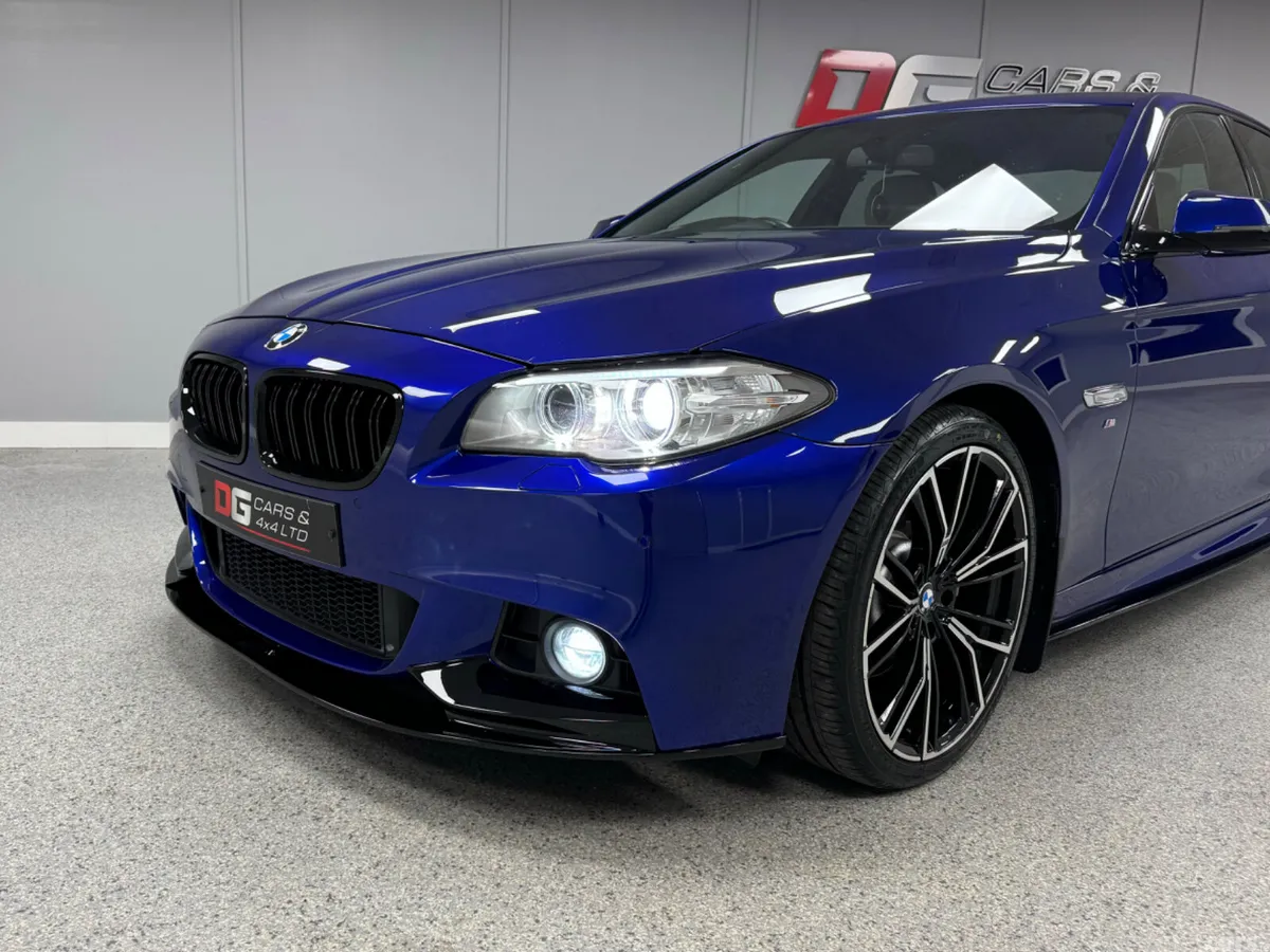 BMW 5-Series Saloon, Diesel, 2016, Blue