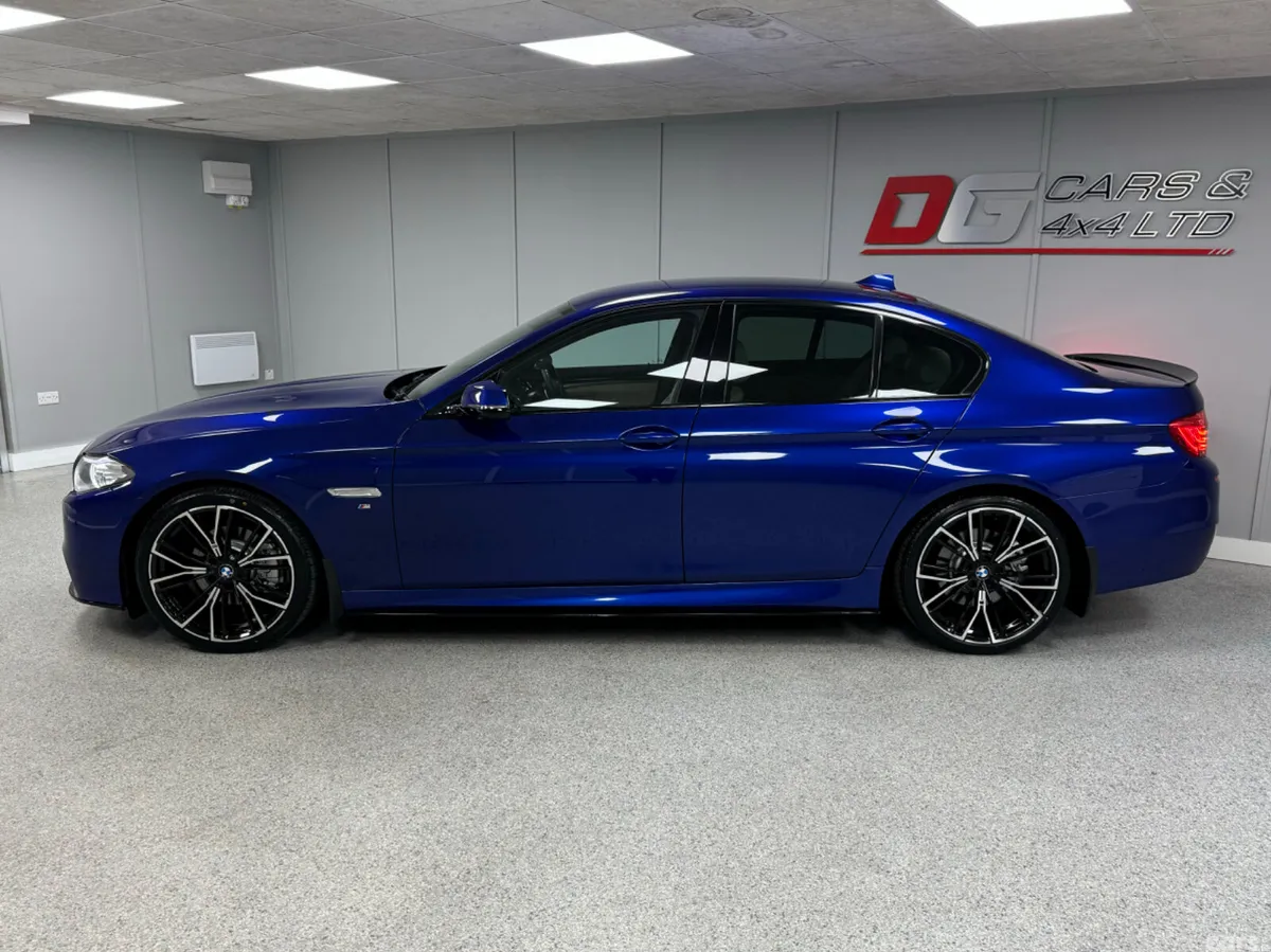 BMW 5-Series Saloon, Diesel, 2016, Blue