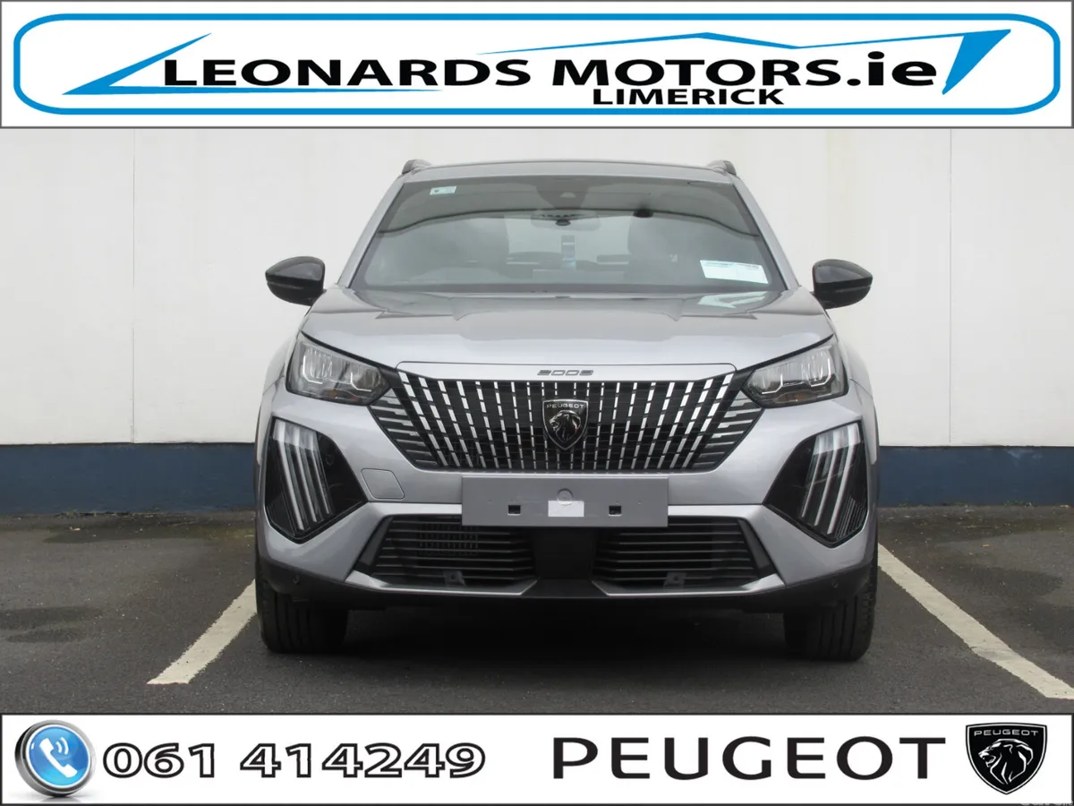 Peugeot 2008 SUV, Petrol Hybrid, 2026, Silver