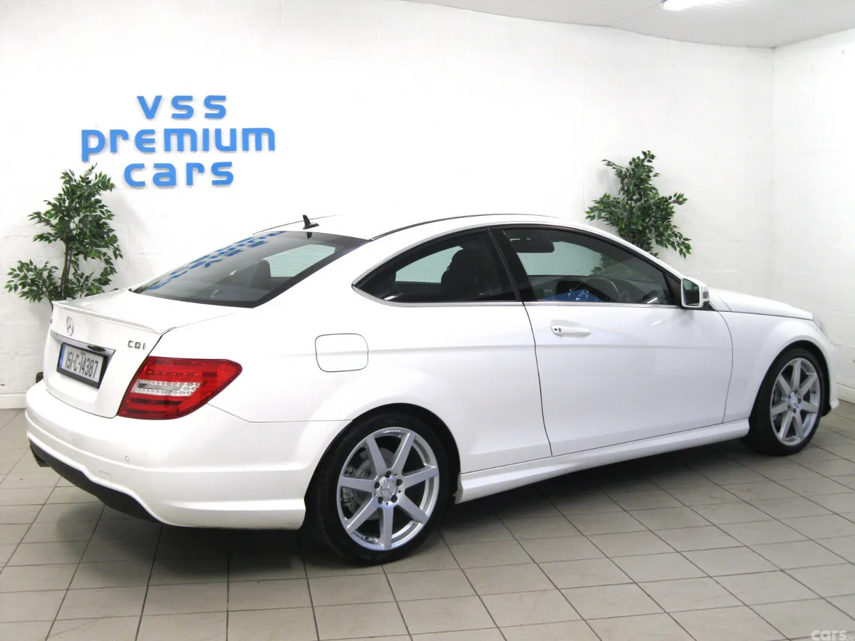 Mercedes-Benz C-Class Coupe, Diesel, 2015, White