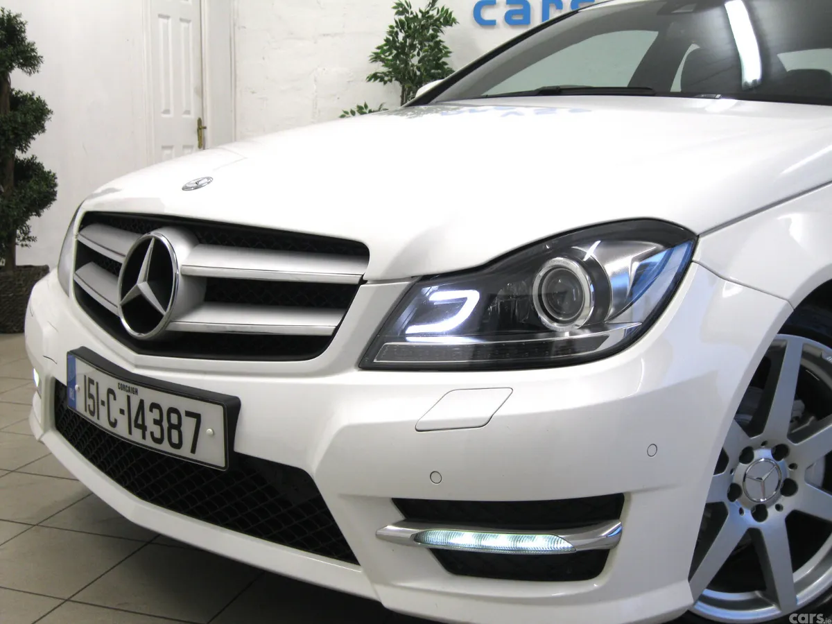 Mercedes-Benz C-Class Coupe, Diesel, 2015, White