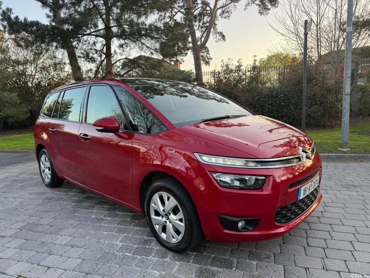 Citroen Grand C4 Picasso Hatchback, Diesel, 2016, Red