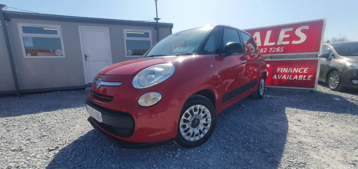 Fiat 500L MPV, Diesel, 2016, Red