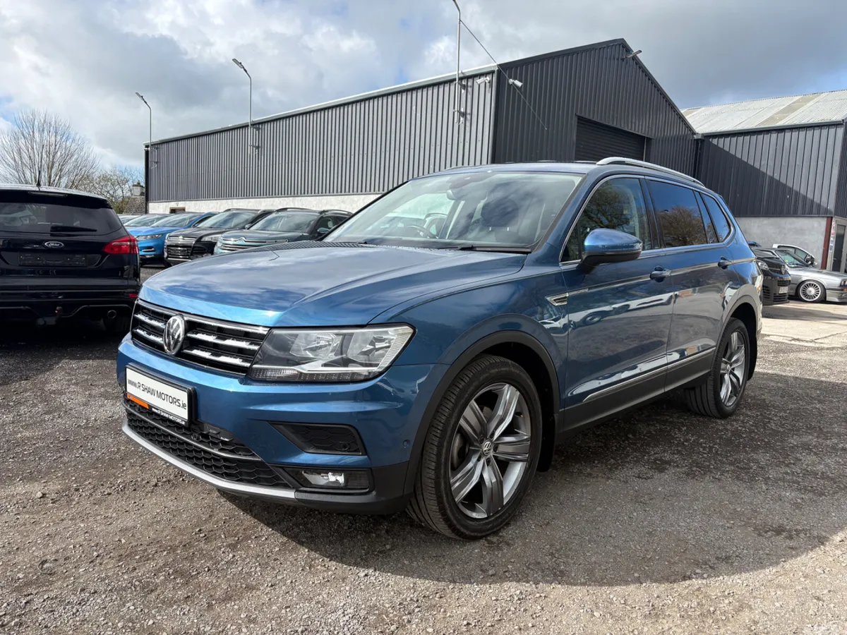 Volkswagen Tiguan Allspace SUV, Diesel, 2019, Blue