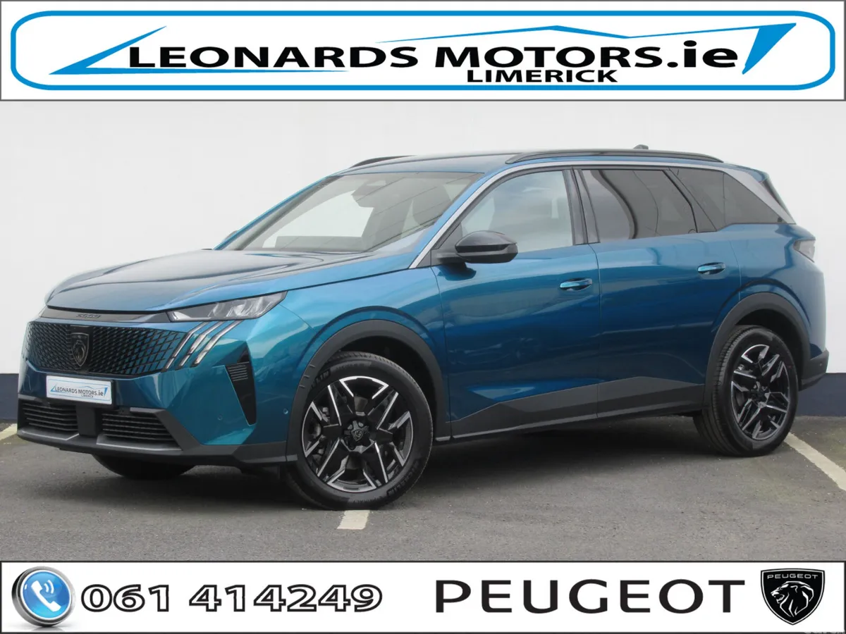 Peugeot 5008 SUV, Petrol Hybrid, 2026, Blue