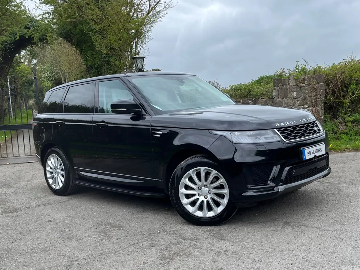 Land Rover Range Rover Sport SUV, Diesel, 2019, Black