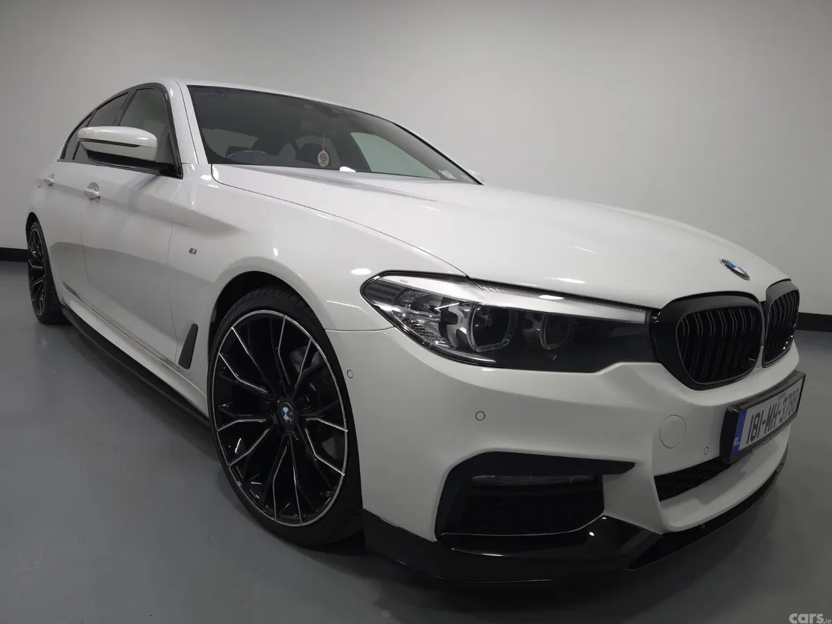 BMW 5-Series Saloon, Diesel, 2018, White