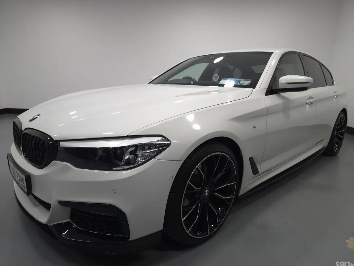 BMW 5-Series Saloon, Diesel, 2018, White