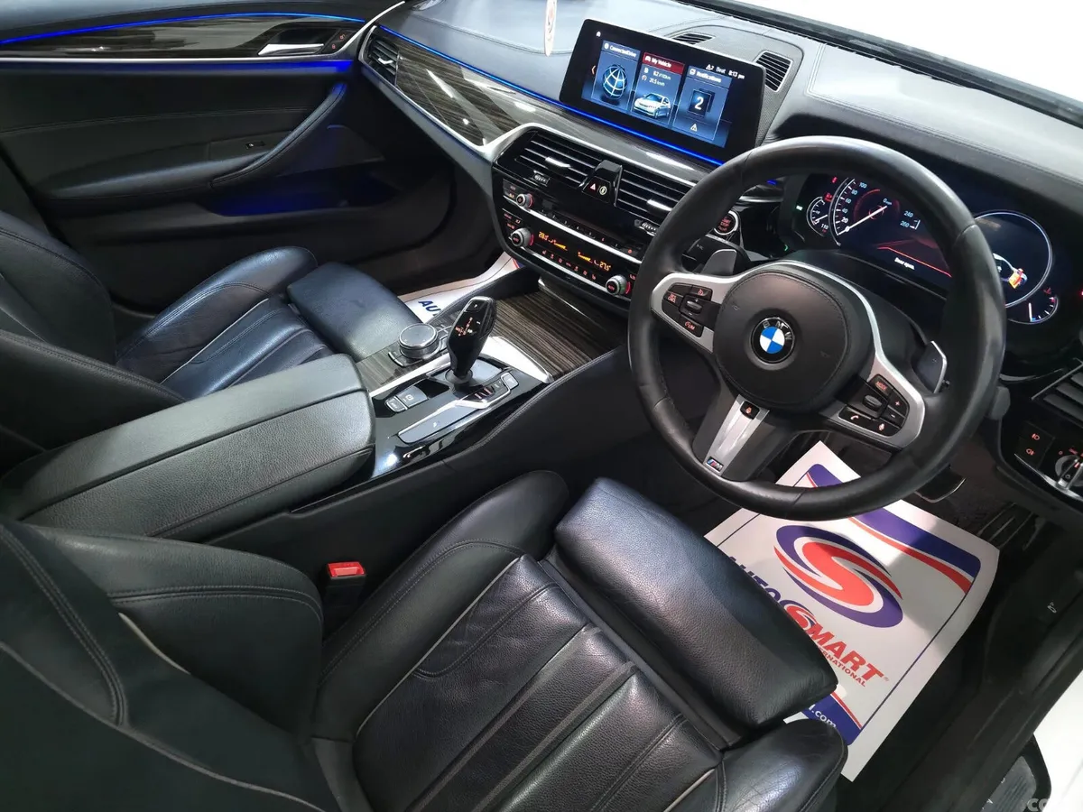 BMW 5-Series Saloon, Diesel, 2018, White