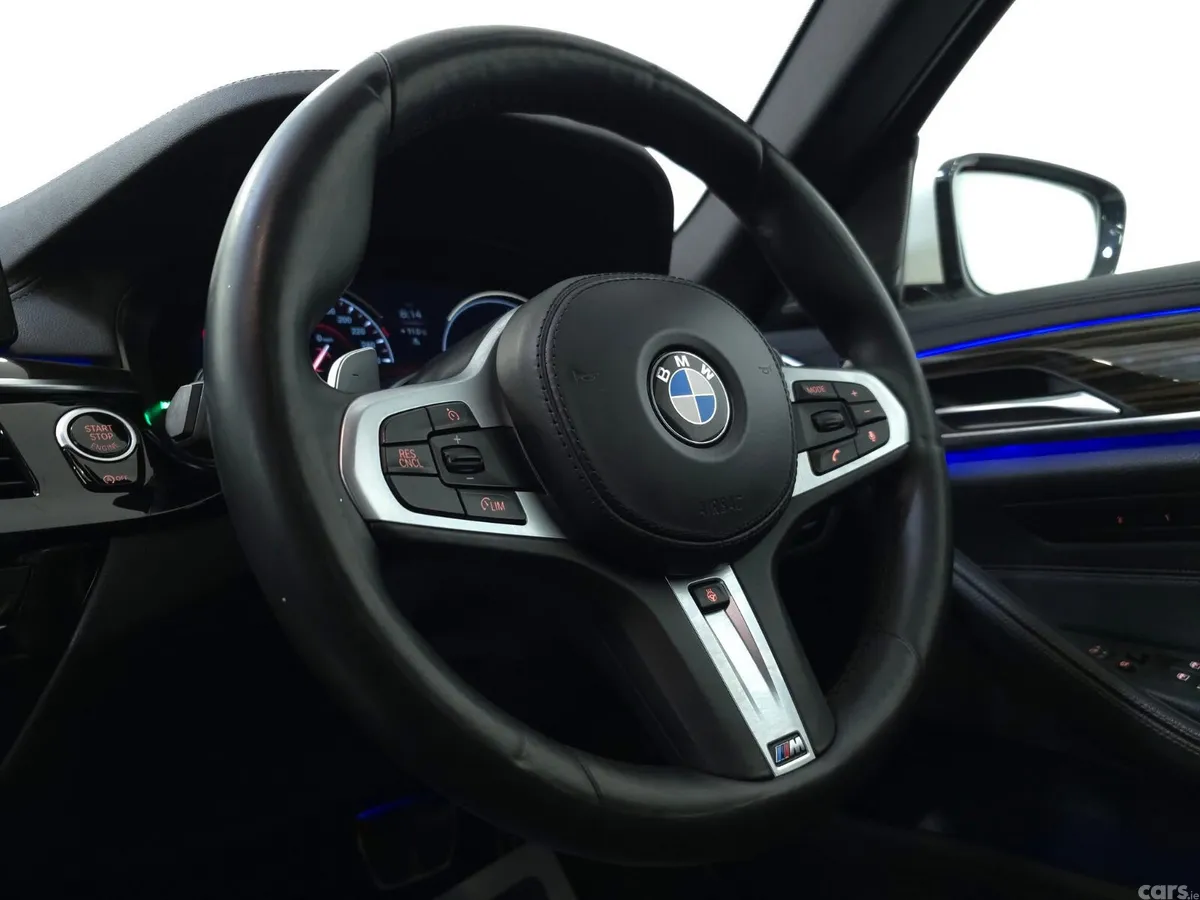 BMW 5-Series Saloon, Diesel, 2018, White