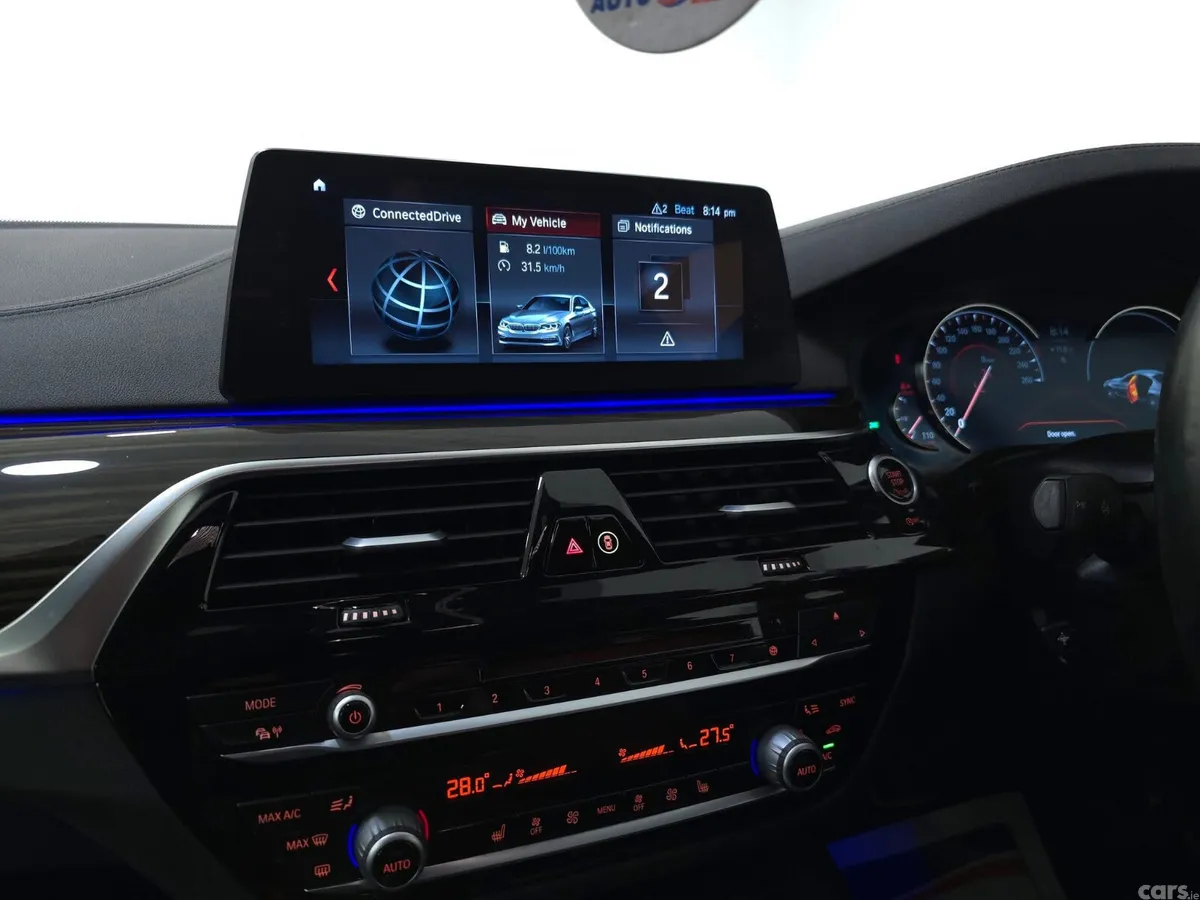 BMW 5-Series Saloon, Diesel, 2018, White