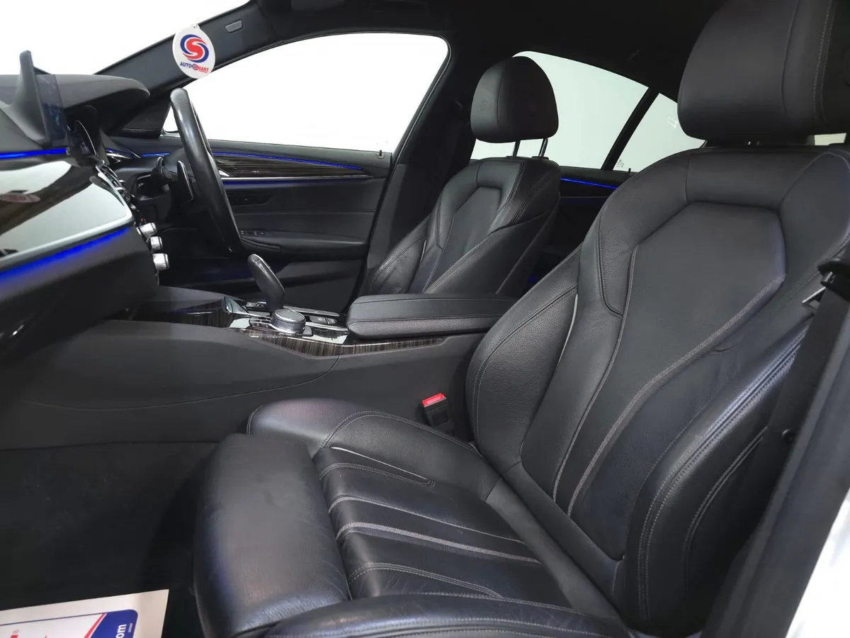BMW 5-Series Saloon, Diesel, 2018, White