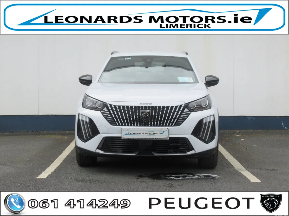 Peugeot 2008 SUV, Petrol Hybrid, 2026, White