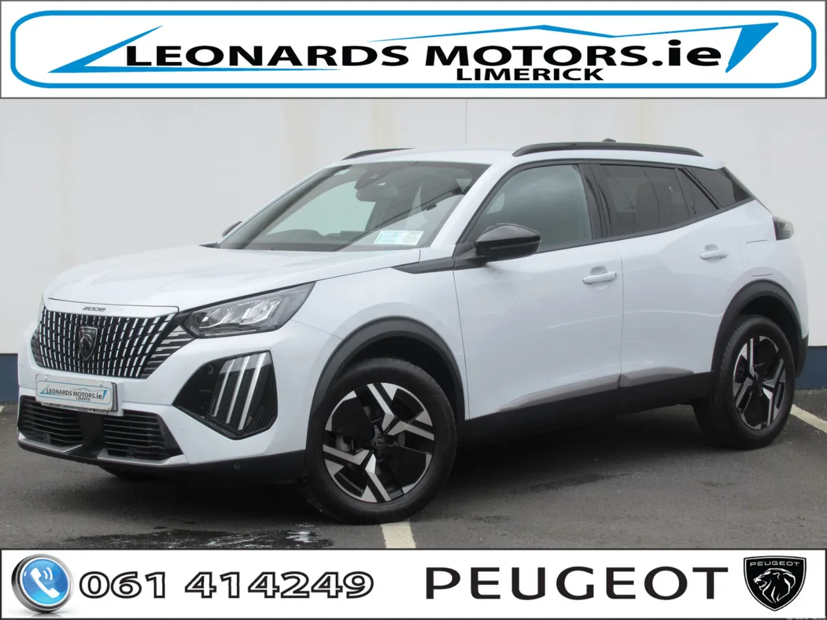 Peugeot 2008 SUV, Petrol Hybrid, 2026, White