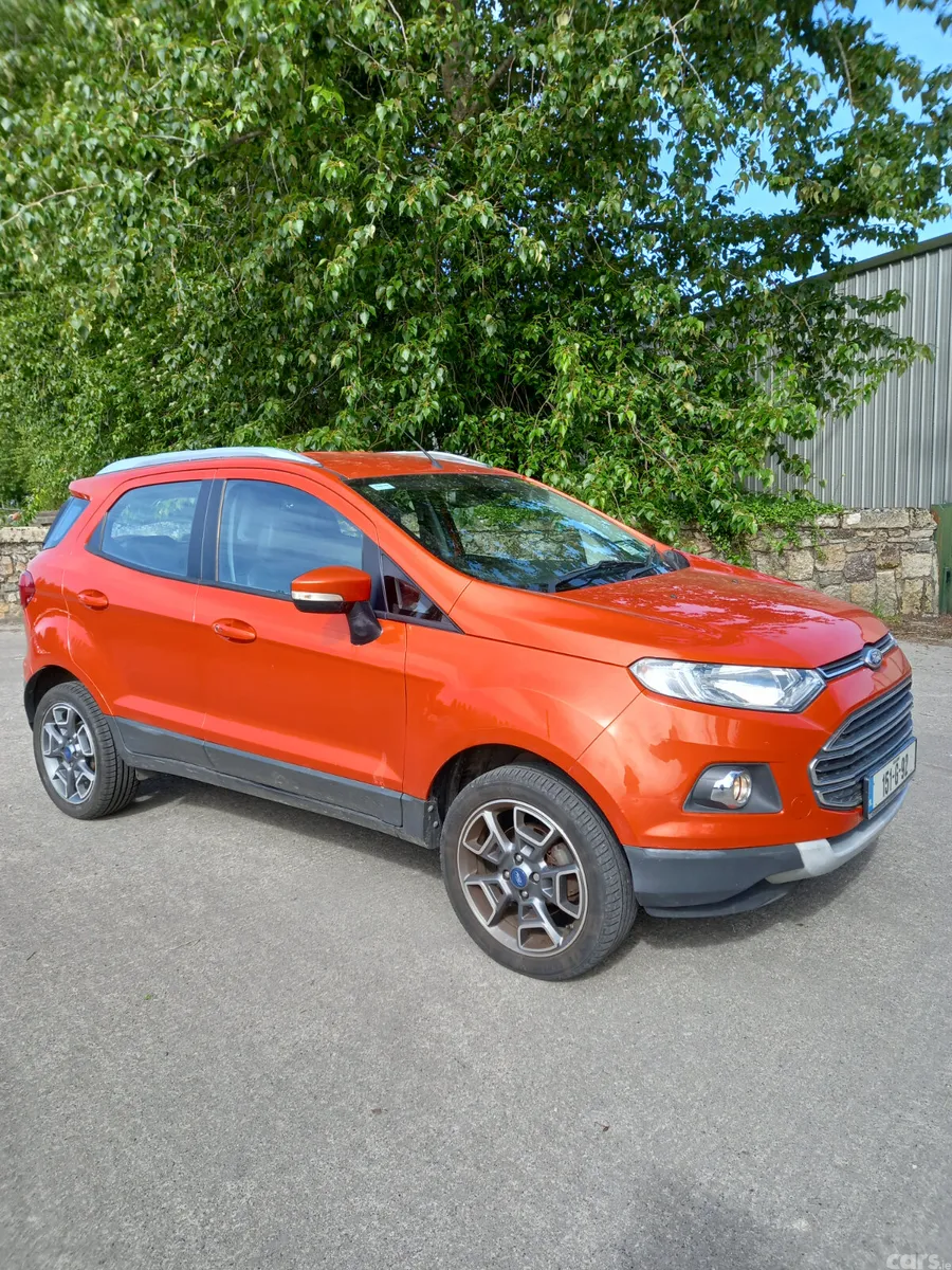 Ford EcoSport SUV, Petrol, 2015, Red