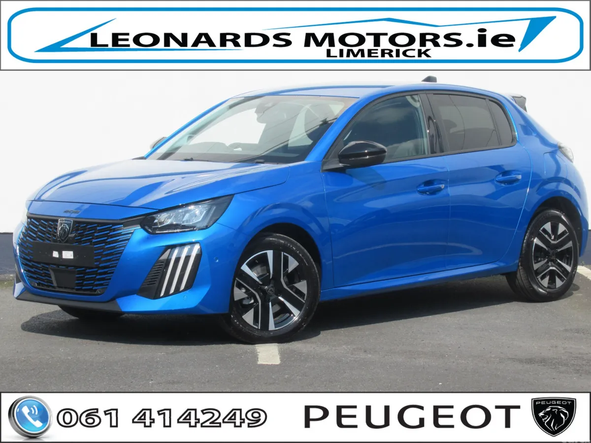 Peugeot 208 Hatchback, Petrol Hybrid, 2026, Blue