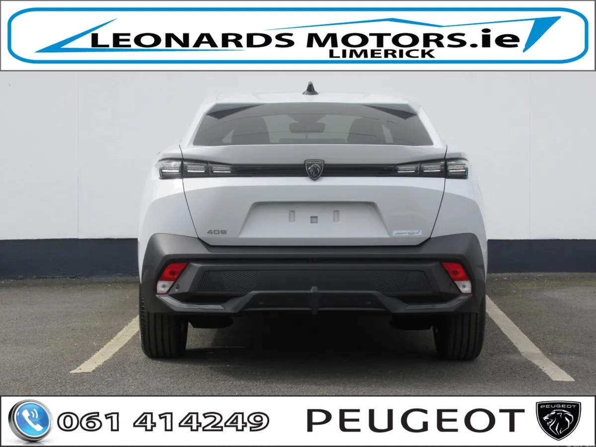 Peugeot 408 Coupe, Petrol Hybrid, 2026, White