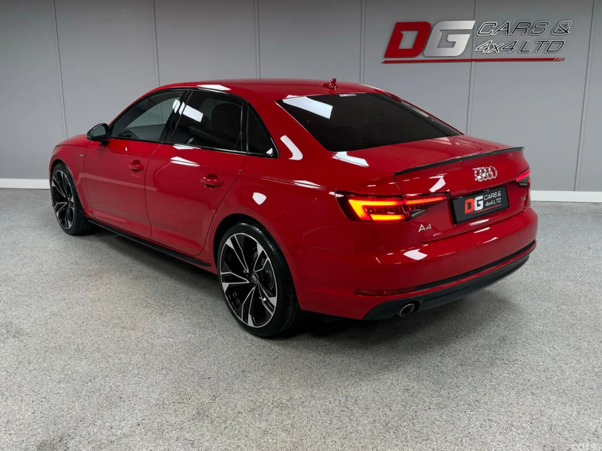 Audi A4 Saloon, Diesel, 2018, Red