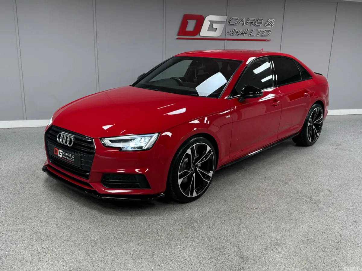 Audi A4 Saloon, Diesel, 2018, Red