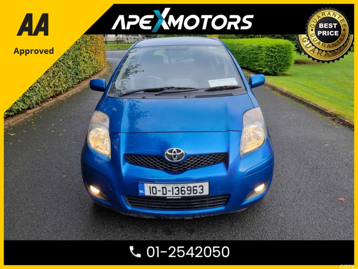 Toyota Yaris Hatchback, Petrol, 2010, Blue