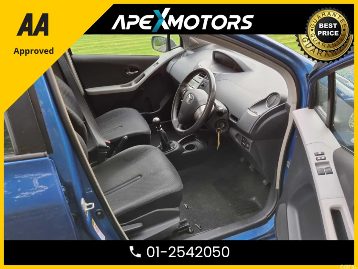 Toyota Yaris Hatchback, Petrol, 2010, Blue