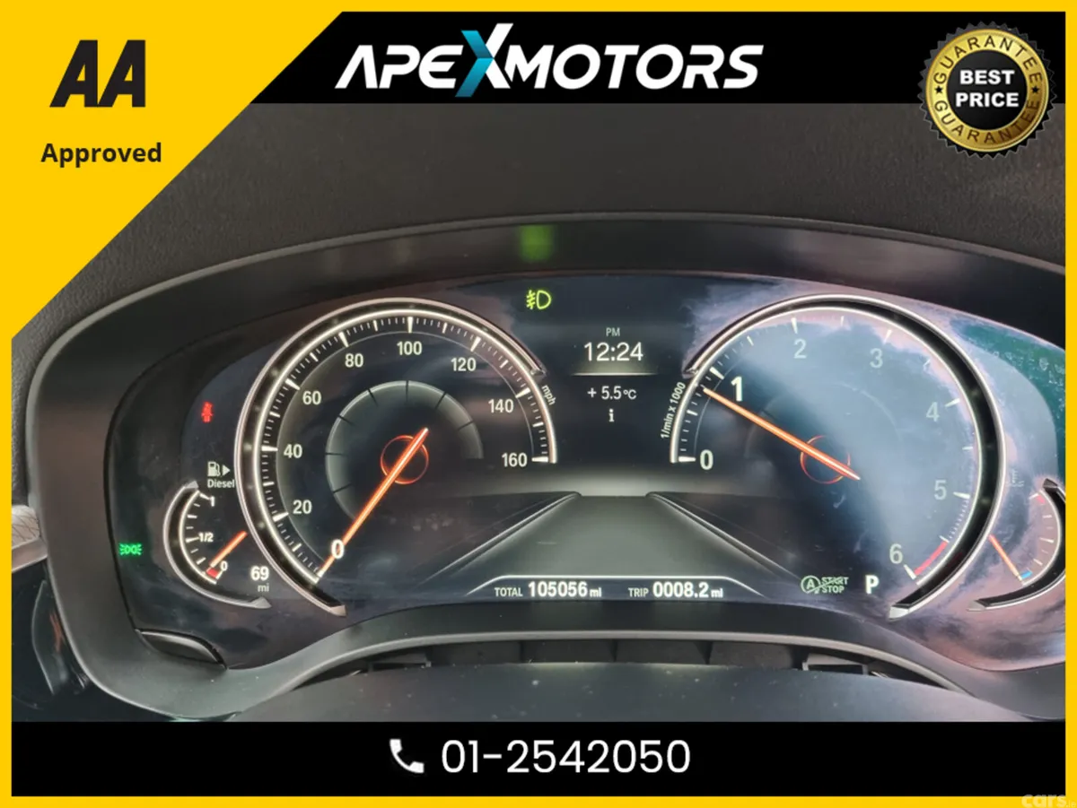 BMW 5-Series Saloon, Diesel, 2018, Blue