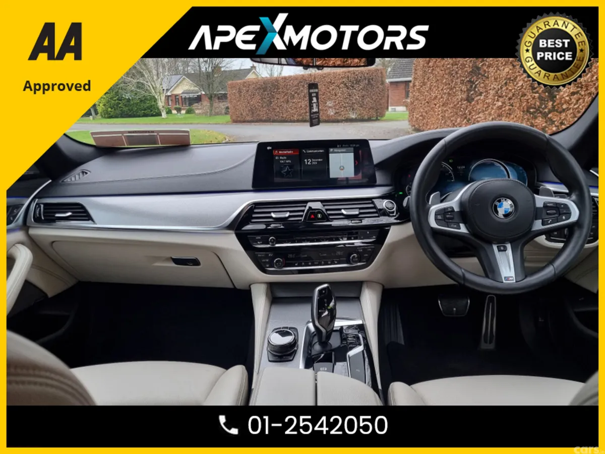 BMW 5-Series Saloon, Diesel, 2018, Blue