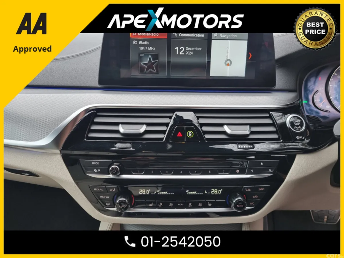 BMW 5-Series Saloon, Diesel, 2018, Blue