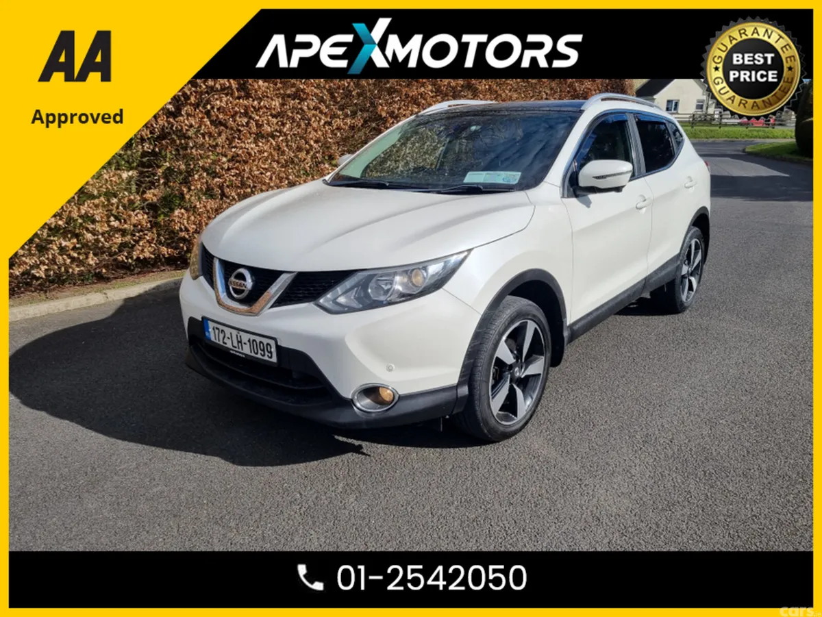 Nissan Qashqai SUV, Diesel, 2017, White