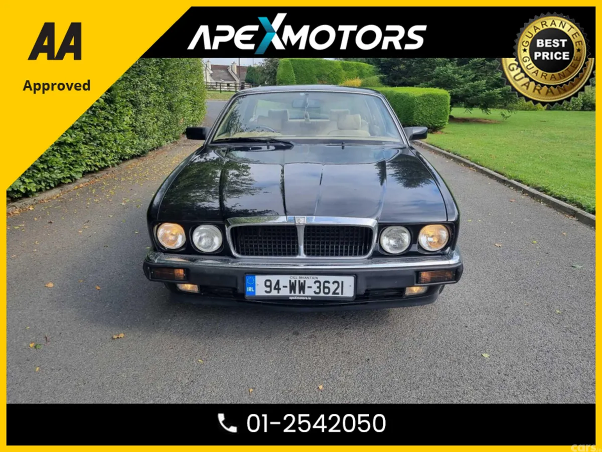 Jaguar XJ Saloon, Petrol, 1994, Black