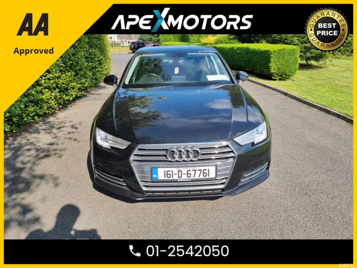 Audi A4 Saloon, Diesel, 2016, Black