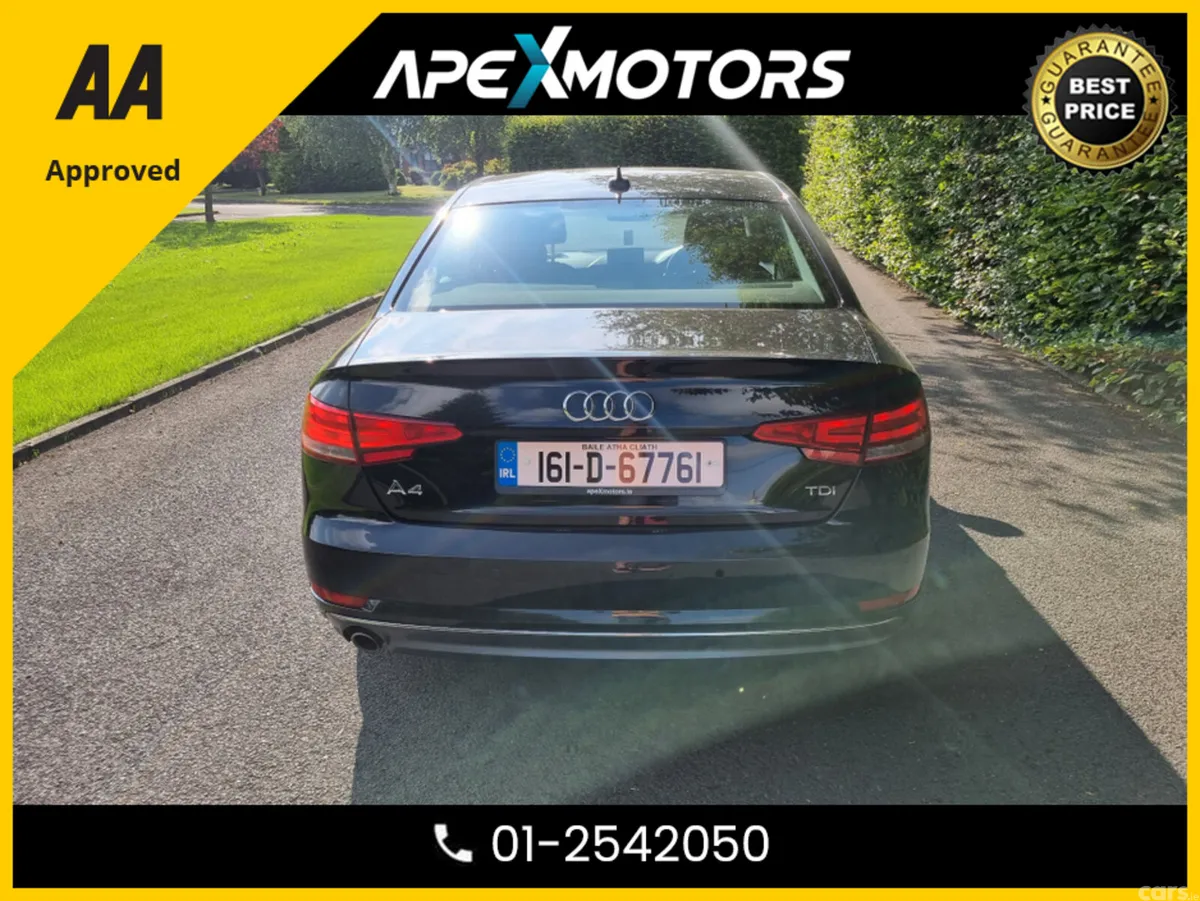 Audi A4 Saloon, Diesel, 2016, Black
