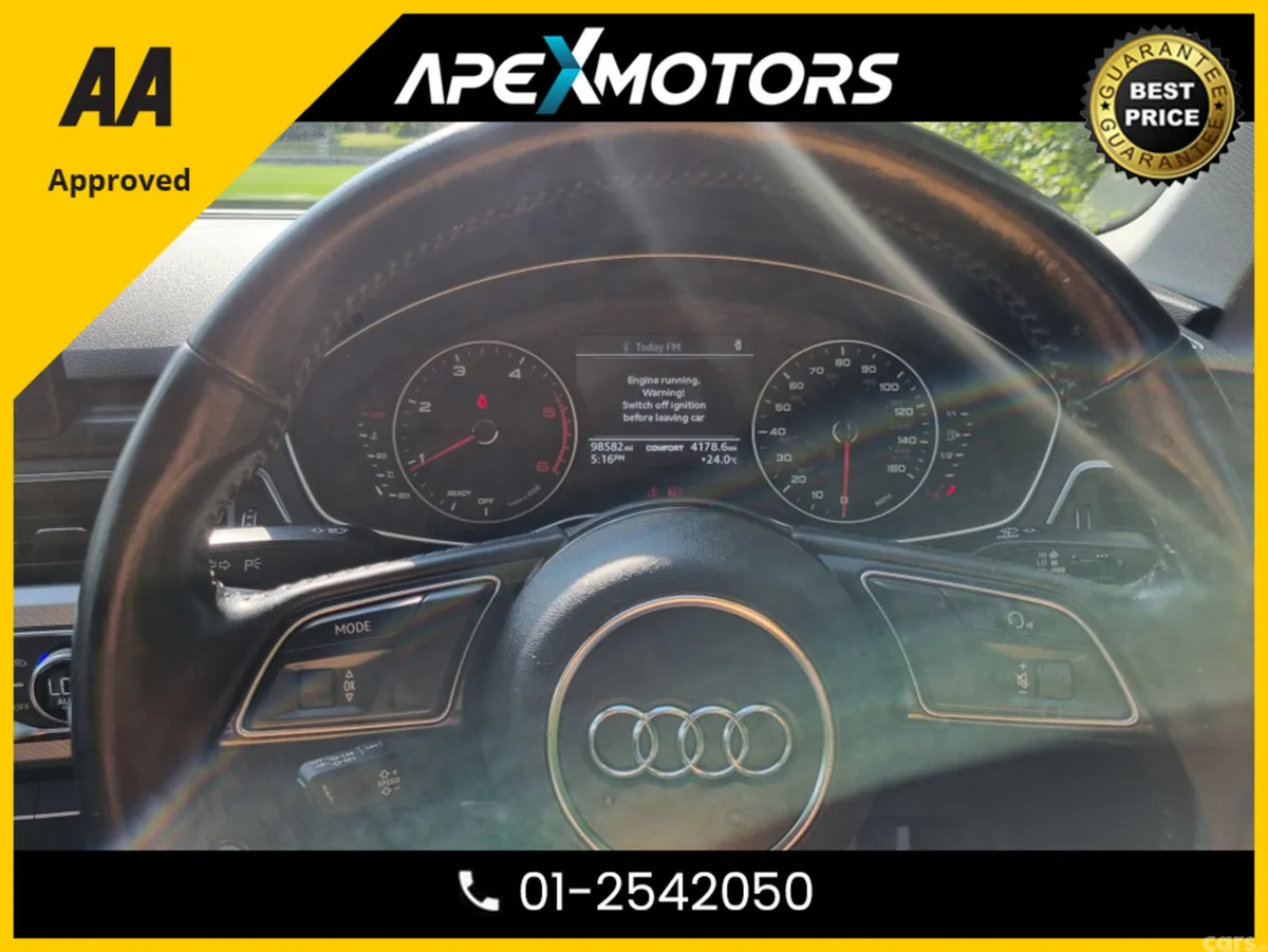 Audi A4 Saloon, Diesel, 2016, Black