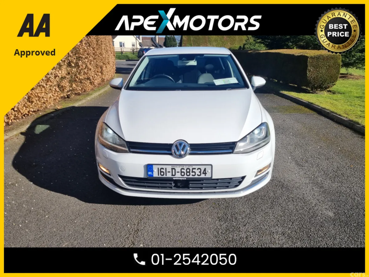 Volkswagen Golf Hatchback, Petrol, 2016, White