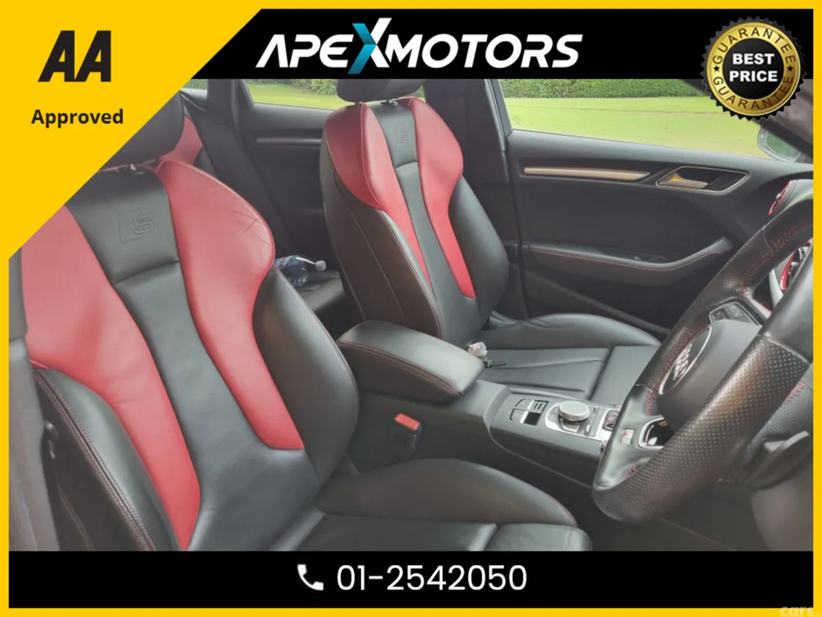 Audi S3 Hatchback, Petrol, 2017, Red
