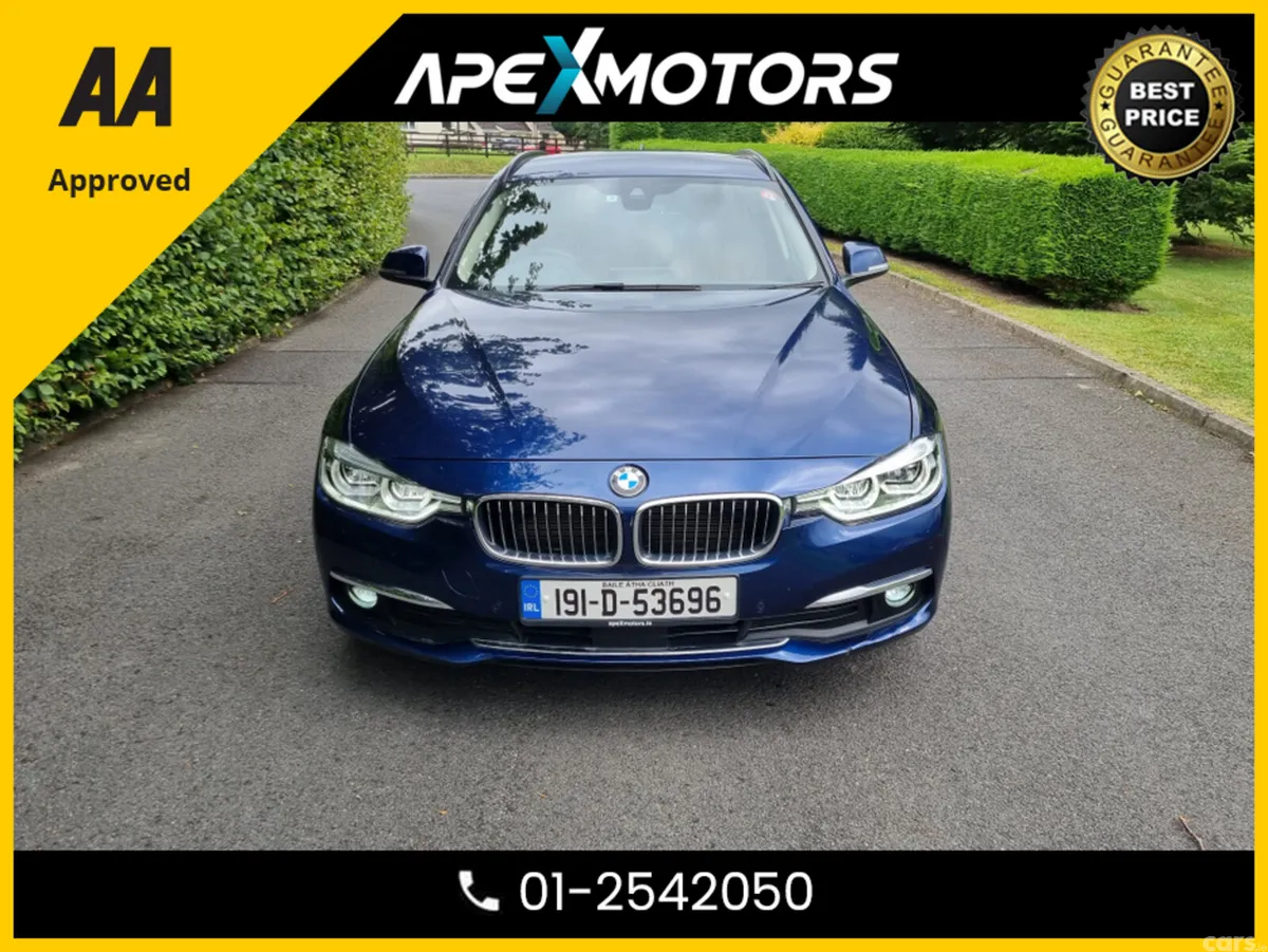 BMW 3-Series Estate, Diesel, 2019, Blue