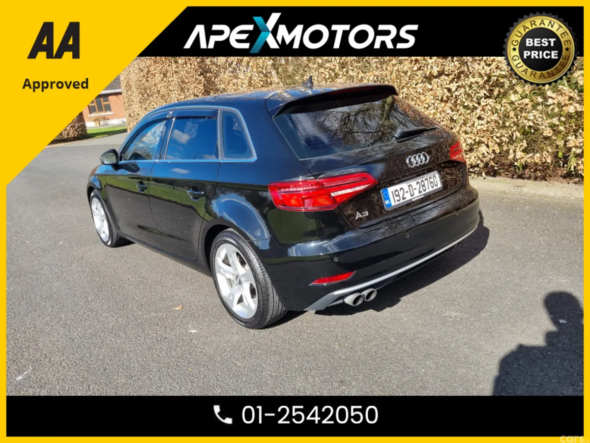 Audi A3 Hatchback, Petrol, 2019, Black