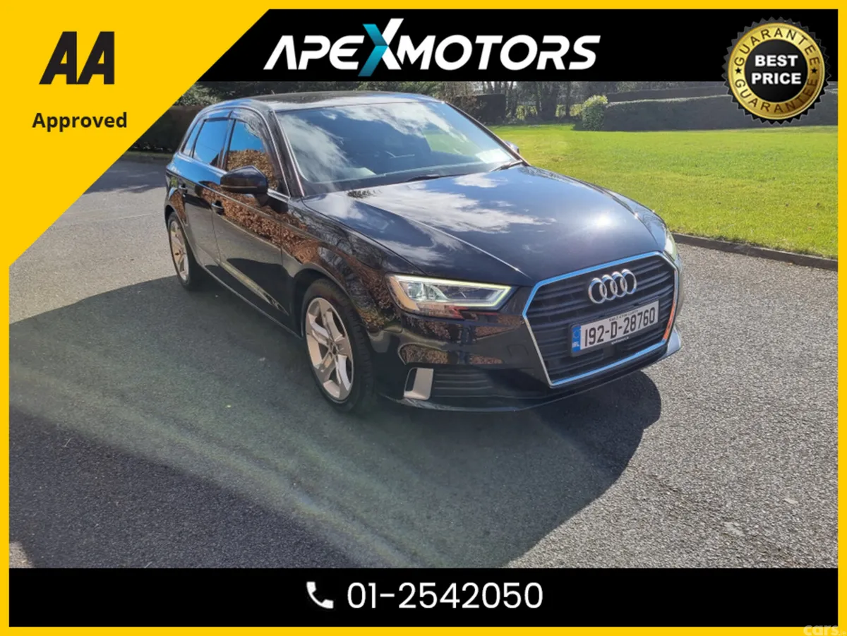 Audi A3 Hatchback, Petrol, 2019, Black