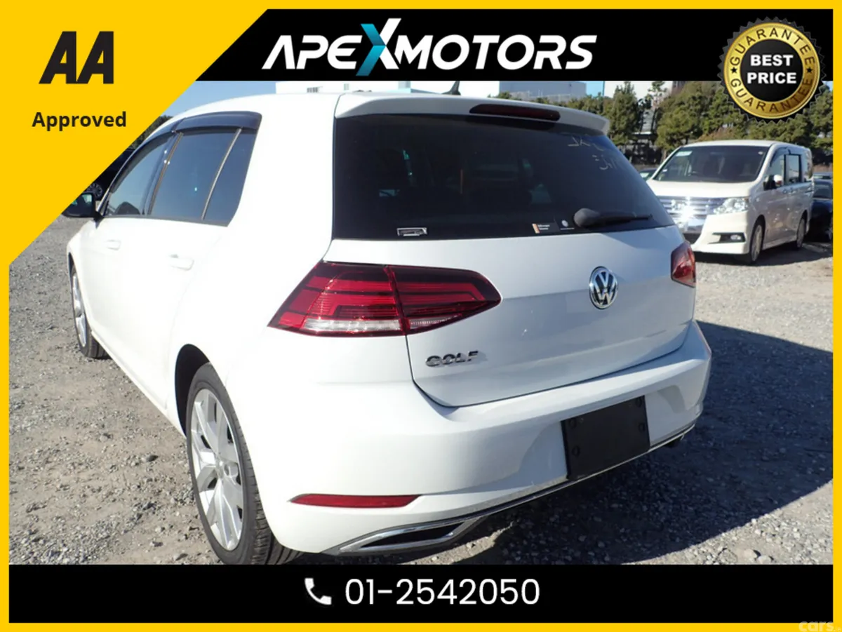 Volkswagen Golf Hatchback, Petrol, 2018, White