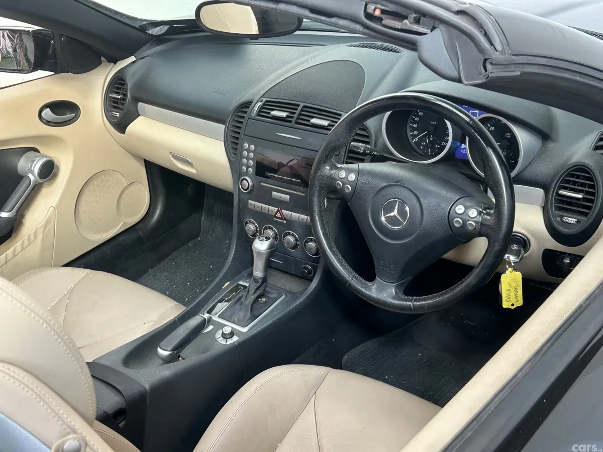 Mercedes-Benz SLK Convertible, Petrol, 2007, Black