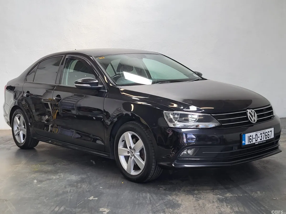 Volkswagen Jetta Saloon, Diesel, 2016, Black