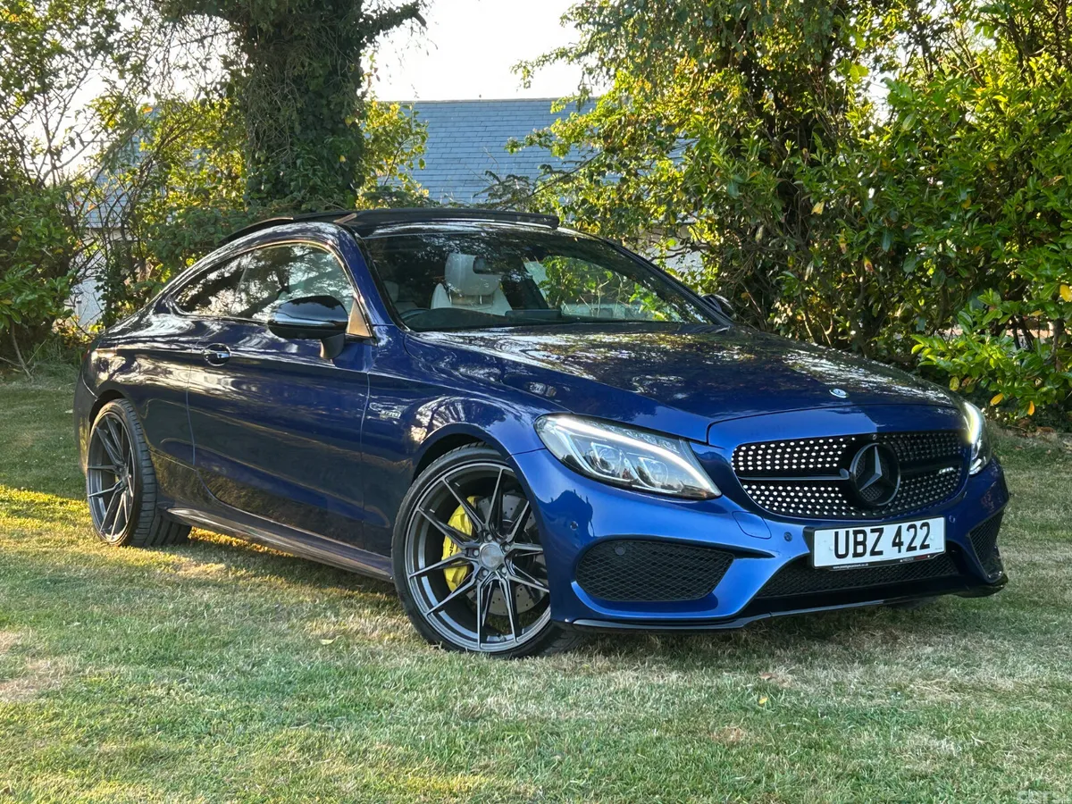 Mercedes-Benz C-Class Coupe, Petrol, 2017, Blue