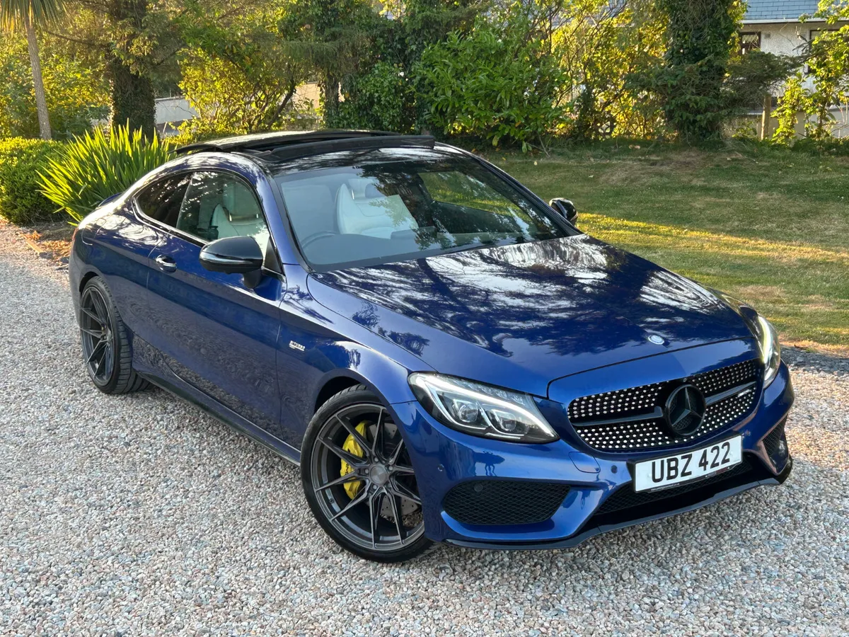 Mercedes-Benz C-Class Coupe, Petrol, 2017, Blue