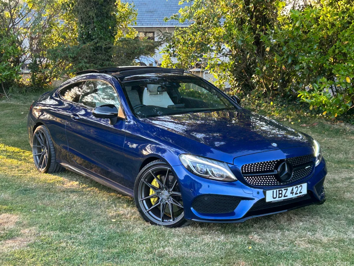 Mercedes-Benz C-Class Coupe, Petrol, 2017, Blue