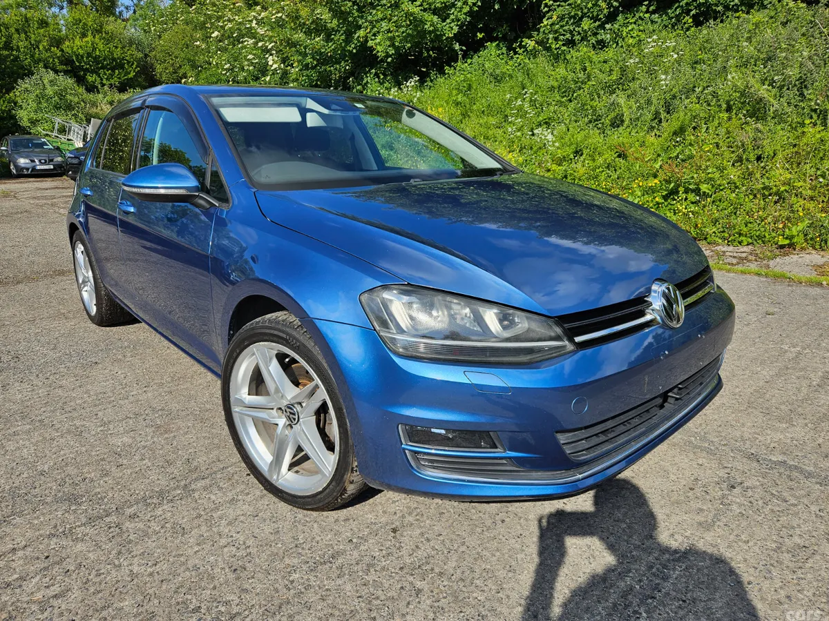 Volkswagen Golf Hatchback, Petrol, 2015, Blue