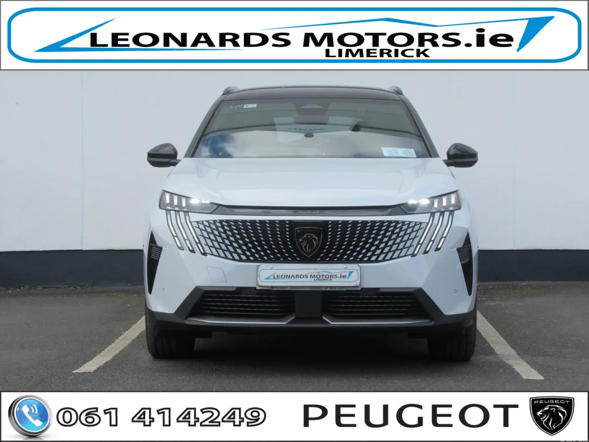 Peugeot 5008 SUV, Petrol Hybrid, 2026, White