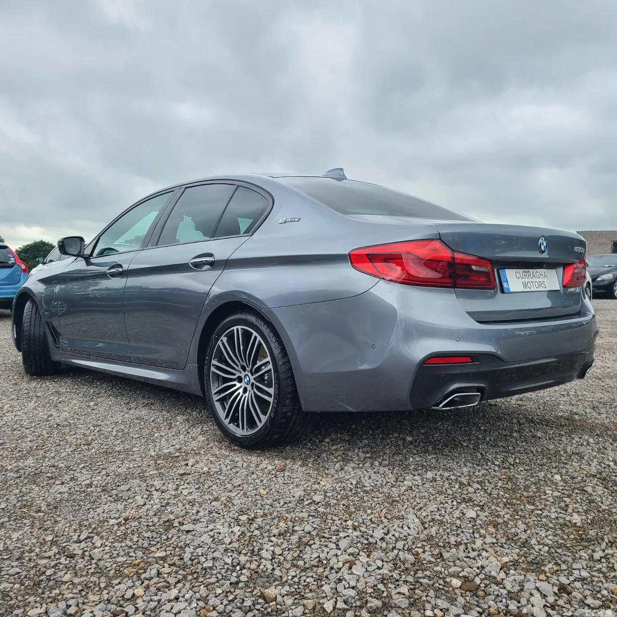 BMW 5-Series Saloon, Petrol Plug-in Hybrid, 2019, Grey