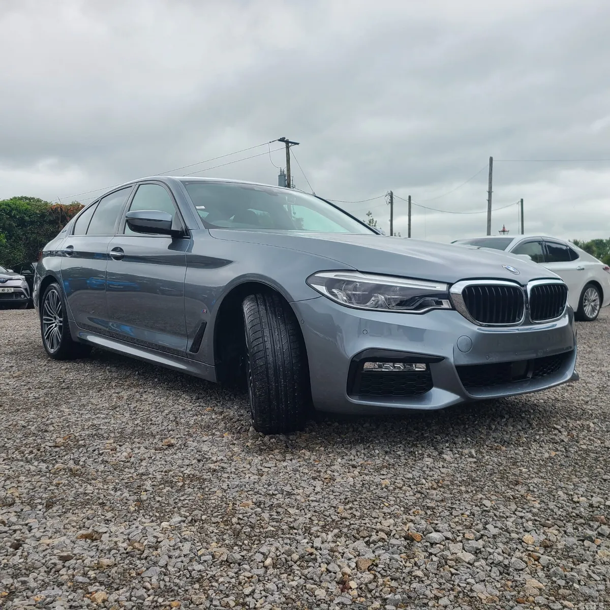 BMW 5-Series Saloon, Petrol Plug-in Hybrid, 2019, Grey